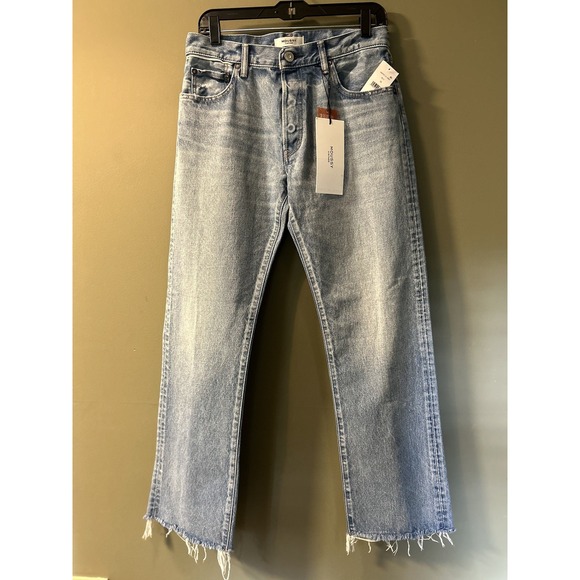Moussy Vintage Japanese Selvedge Siena Mid Rise Straight Leg Jeans Size 28 30x29